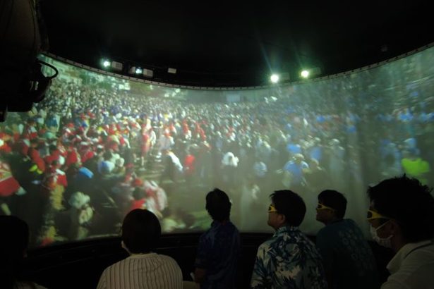 【動画あり】360度3D映像で与那原大綱曳に没入　資料館にシアター　与那原･沖縄