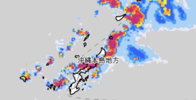 【要警戒】沖縄本島地方で18日昼前にかけ警報級の大雨のおそれ　先島でも大雨に注意（4月17日夜時点）