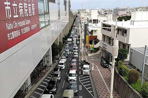 避難したいけど…「車が動かない」　津浪警報で沖縄各地「大渋滞」　通報42件も
