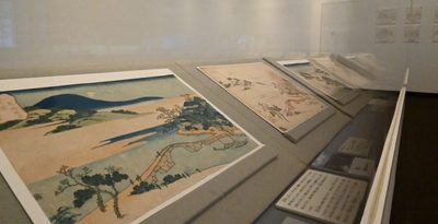 葛飾北斎・琉球八景展　浦添市美術館・来月１２日まで