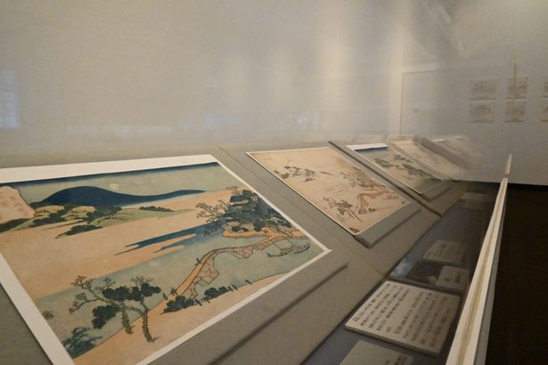 葛飾北斎・琉球八景展　浦添市美術館・来月１２日まで