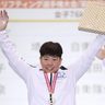 女子重量挙げ、知念が全日本V　「3年ぶりに優勝できてうれしい」　選手権大会