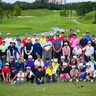ジュニア54人　楽しみプレー　ゴルフ比嘉一貴杯、名護で開催