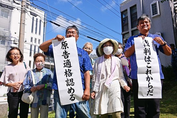 「声上げて良かった」辺野古周辺の住民の原告　「地元の意見を聞いて」　抗告訴訟　沖縄