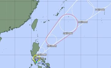 【速報】台風1号が発生　29日にかけて大東島地方へ接近恐れ（26日午前9時）