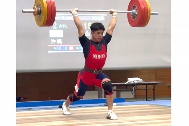 永山が男子73キロ級優勝　重量挙げ・全日本学生個人選手権