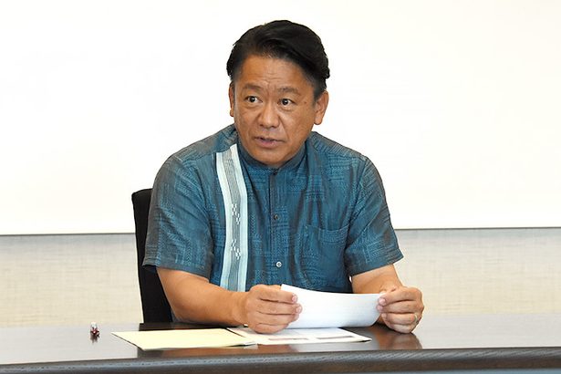石垣市長、「台湾」めぐる政府見解の踏襲「おかしい」　Ｘ投稿関し持論を展開　沖縄
