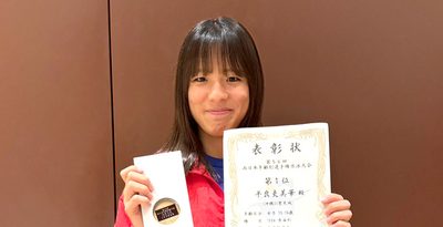 平良（100自）（50自）大会・県高新　西日本年齢別水泳　200自も制し3冠