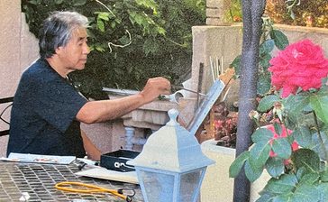 知念賢祐さんが絵画展　28日から那覇　欧州の自然描く