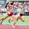今村（普天間高）女子100メートルＶ　一般退け力まず快走　陸上・沖縄選手権兼国スポ選考会