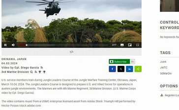 外務省「視察」と問題視せず　オランダ兵が沖縄で米軍訓練参加