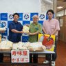 ■寿味屋食品が読谷村社協にかまぼこ２０キロ