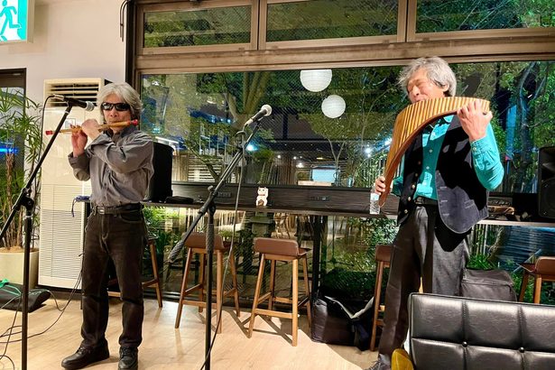「被災地の力に」福島に響く、沖縄指笛と琉球横笛　20代で失明の奏者「感慨深い」