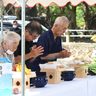 戦禍で犠牲の家族へ祈り　糸満摩文仁　ダバオ之塔で慰霊祭　沖縄