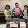 「おもろさうし」現物展示　琉大図書館　北中城で「お出かけ貴重書」
