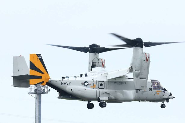 嘉手納基地に駐機のオスプレイ、飛行再開　昨年11月の墜落事故で運用停止も約半年ぶり　沖縄
