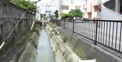 首里石嶺で床上浸水多発　背景に「都市化」も　14日の大雨被害、市が災害見舞金支給へ　沖縄