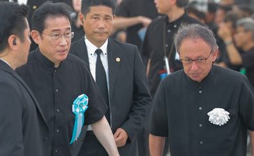 【動画あり】「地元の思い受け止める」　岸田首相、南部土砂巡り　遺骨収集に初言及も　沖縄