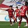 FC琉球3連敗、金沢に1－2　後半猛攻も追い付けず（30日の試合）