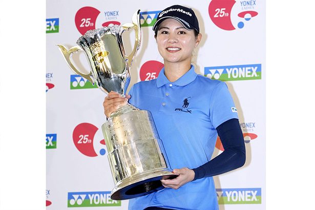 新垣6年ぶりツアーV　2勝目　ヨネックス女子ゴルフ