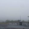 街が消えた　沖縄各地で濃霧を観測