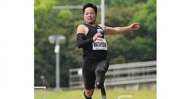 又吉康十（男子走り幅跳び）1位　パラ陸上・日本選手権