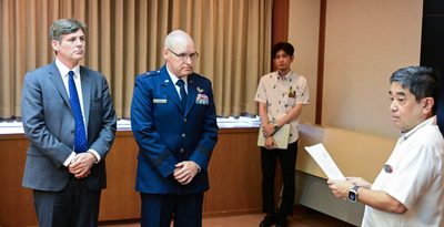 【動画】デニー知事名で沖縄県が抗議　嘉手納基地の司令官、米総領事が県庁で説明、謝罪なく　米兵少女暴行事件