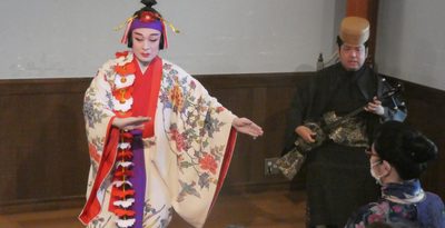 「春」伝える舞と歌三線　内間安希と金城真次2人舞台　東京
