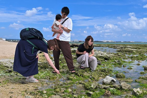 二十四節気「芒種」さわやか青空　観光客も散策楽しむ　瀬長島　沖縄