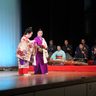 久米島で琉舞普及公演　保存会　ゆかりの「本貫花」「仲里節」も