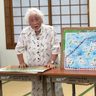 壮絶　ロタ島の戦争　紙芝居に　９７歳仲井間さん　山内中で講話　級友の叫び、今も