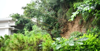 久米島、6月観測で史上1位の大雨　24時間の最大降水量293ミリ　19日も土砂災害に警戒　沖縄