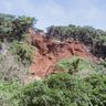 大雨で県指定史跡「伊敷索城跡」の石垣が一部崩落　久米島・沖縄