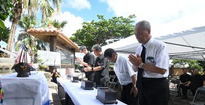 母、生きていてくれたら　西原町戦没者追悼式　遺族会に代わり町が主催　沖縄