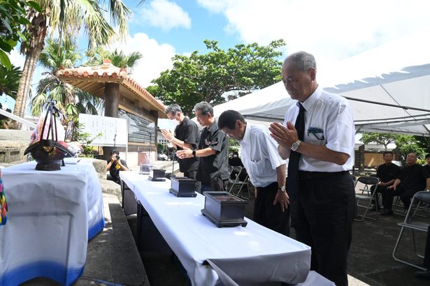 母、生きていてくれたら　西原町戦没者追悼式　遺族会に代わり町が主催　沖縄