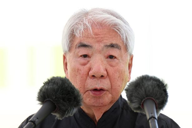 平和への対話諦めぬ　尾辻秀久参院議長　あいさつ（要旨）