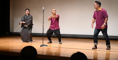 沖縄・組踊漫才、観光メニューに　文化資源活用でシンポ