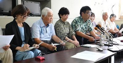 米兵性的暴行続発事件　県教職員組合など４団体が抗議　「蛮行に強い怒り」　沖縄　