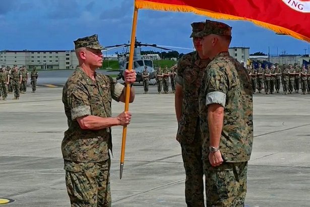 米海兵隊・第1海兵航空団に新司令官　交代式を普天間で開催　事件への言及なし　沖縄