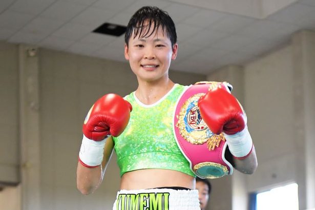 ボクシング、池本がアジアパシフィック王座獲得　女子ライトフライ級　タイの選手にKO勝ち　