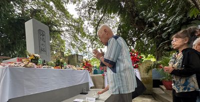 平和祈り、戦没者追悼　フィリピン・ダバオ墓参団　5年ぶり訪問