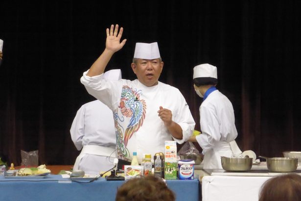 子どもと楽しく　伝統食を作ろう　新報料理講習会　沖縄