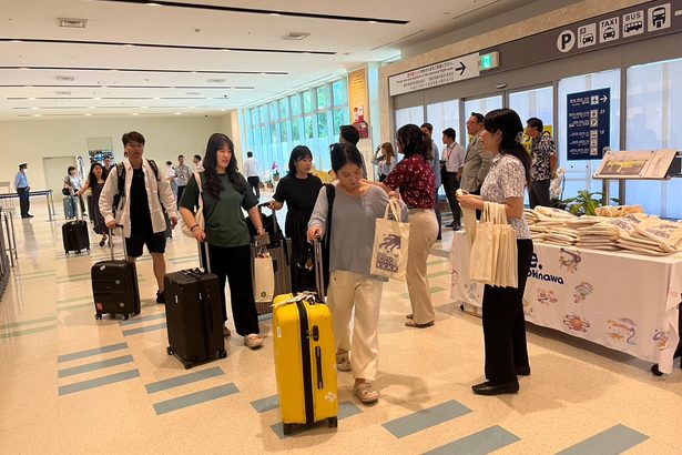 イースター航空　那覇―仁川就航　約４年４カ月ぶり