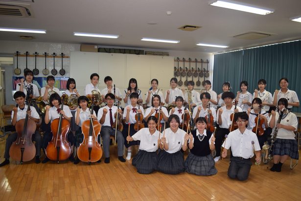 【全国高文祭】全国の舞台で成長につなぐ　16校50人合同オーケストラ　「器楽・管弦楽」　沖縄