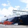 【写真・動画あり】琉球海運の新RORO船が就航　かりゆしⅡ、同社最大級の搭載能力　九州を往復　