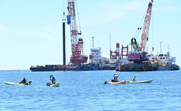 大浦湾側の護岸工事、20日にも着手　辺野古新基地建設で　沖縄防衛局