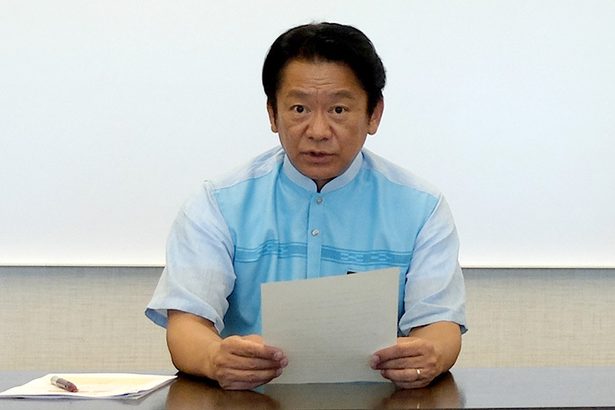 国に住民説明要請へ　石垣市長、電子戦部隊配備巡り　沖縄