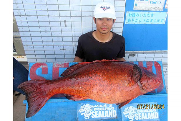 安田沖で19.3キロ、クルバニー