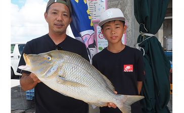 伊江島で4.16キロのタマン