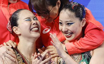 アーティスティックスイミング　演技に納得、はじける笑顔＜熱戦パリ五輪　本紙・古川記者の現地リポート＞